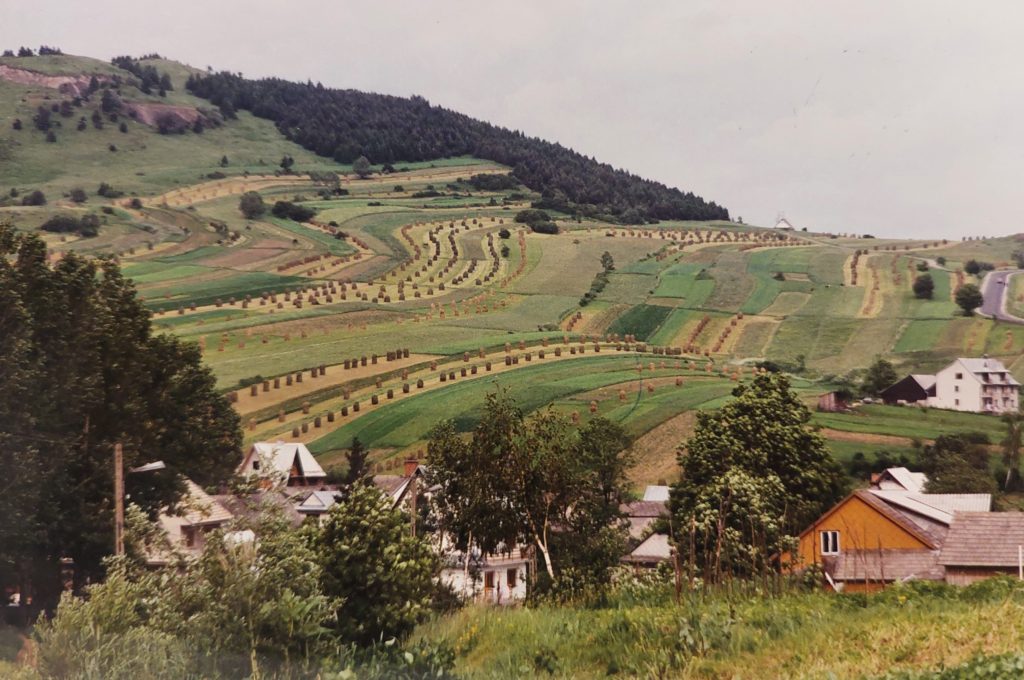 Pienińskie krajobrazy lat 90. XX w. fot. Andrzej Mikołajewicz