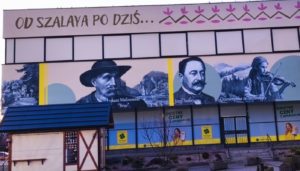 Mural w Szczawnicy